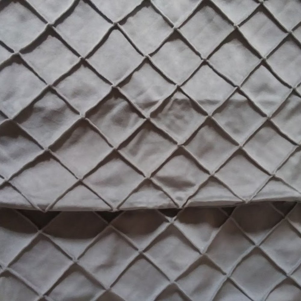 Grey Velvet Throw Pillow Case(2) - Picture 3 of 5